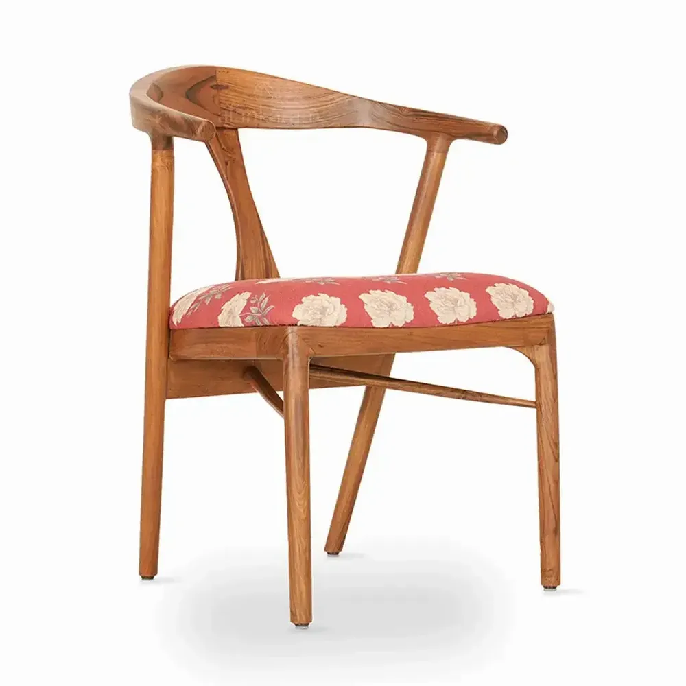 Chairs - Ploot - Teakwood Dining Chair - ALANKARAM