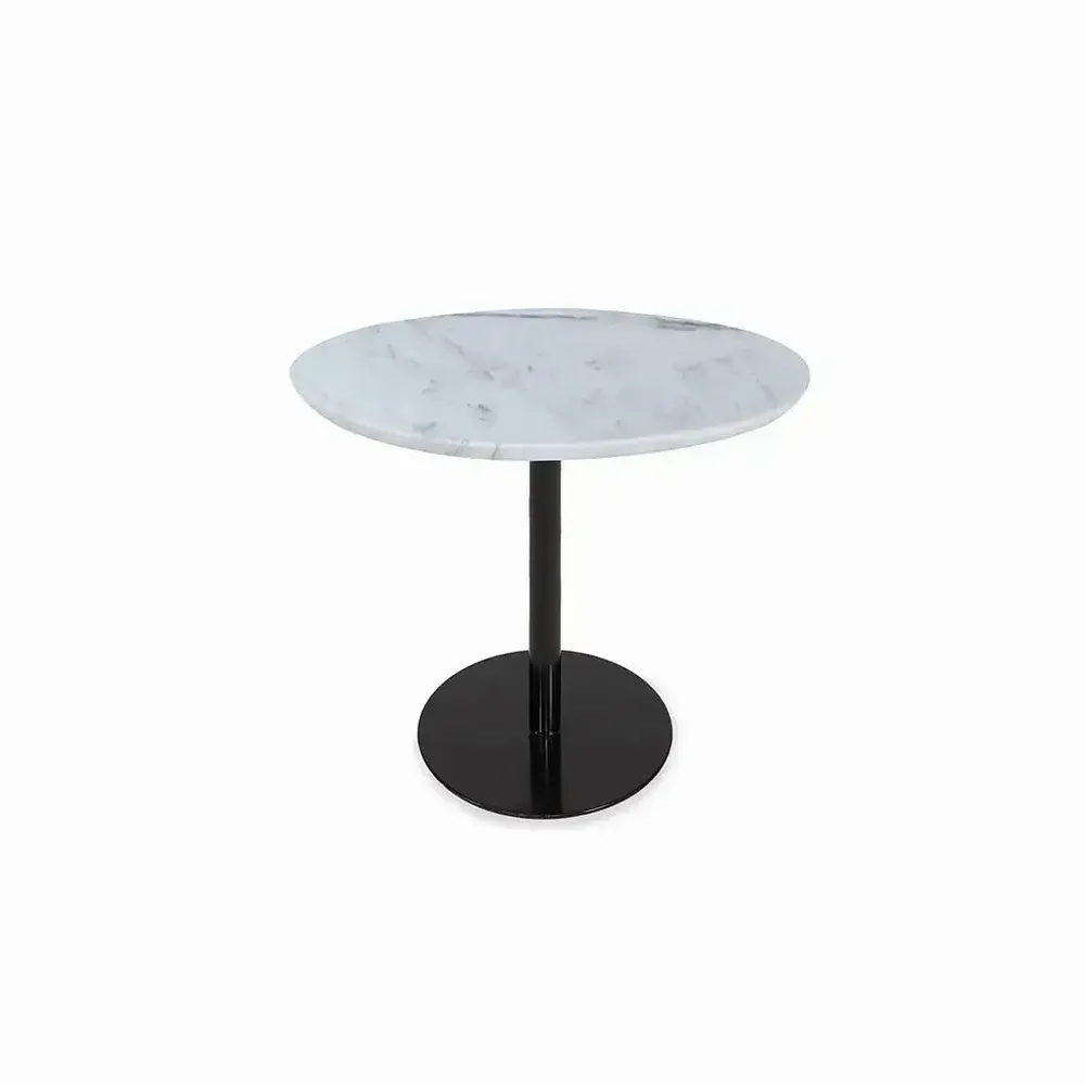 Desks - Pou - Round Marble Top - ALANKARAM
