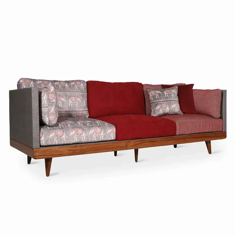 Sofas - Priamka - Three Seater sofa - ALANKARAM