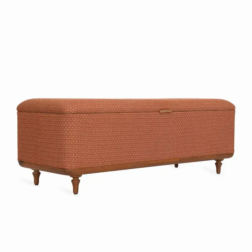 Boîtes de rangement - Coffre de rangement en teck Putu - ALANKARAM