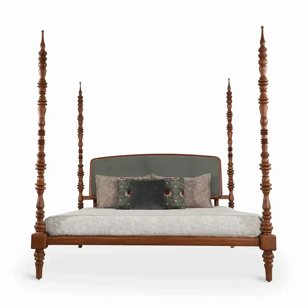 Beds - Sirik - Queen Size Bed - ALANKARAM