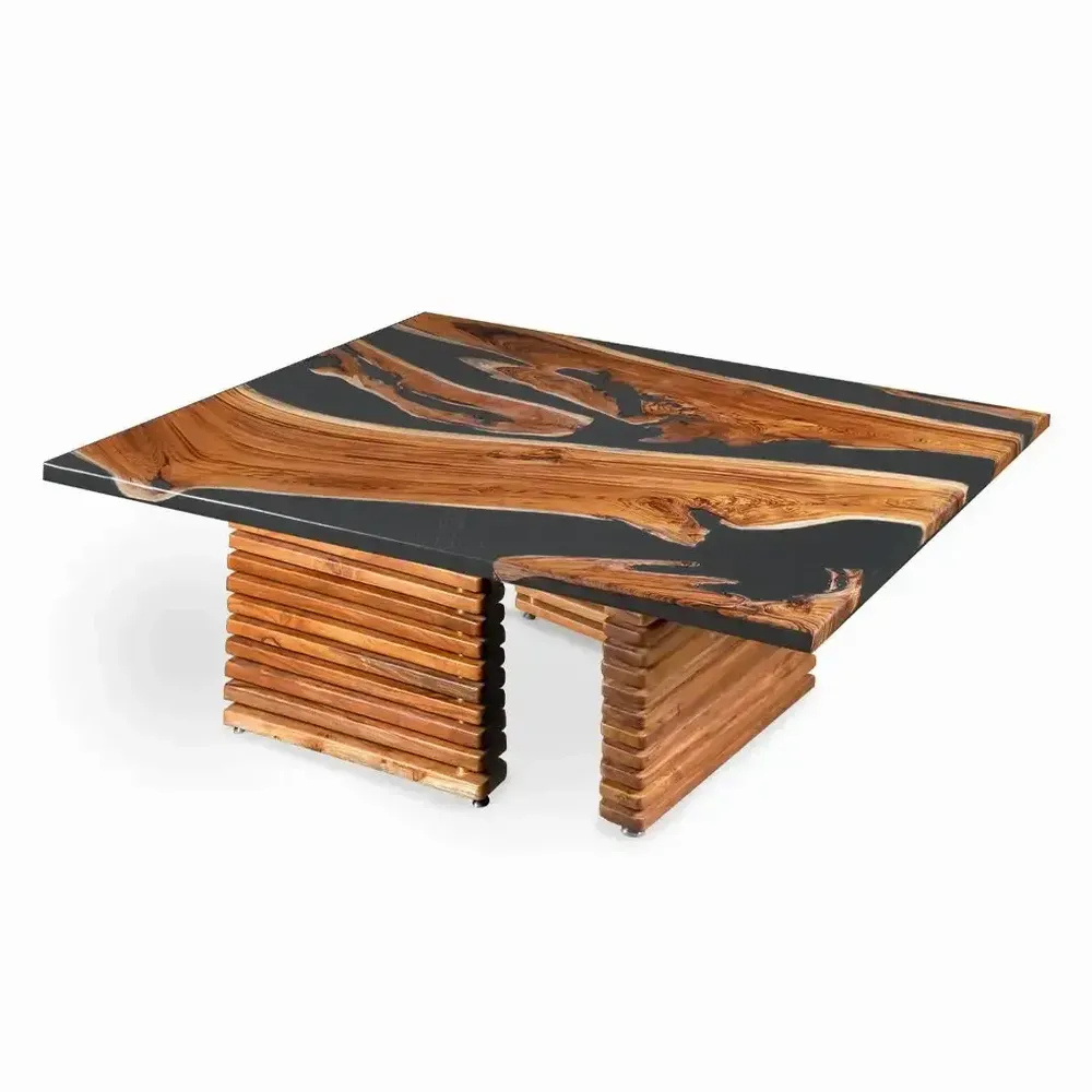 Other tables - Smola Teakwood Conference / Dining Table - ALANKARAM