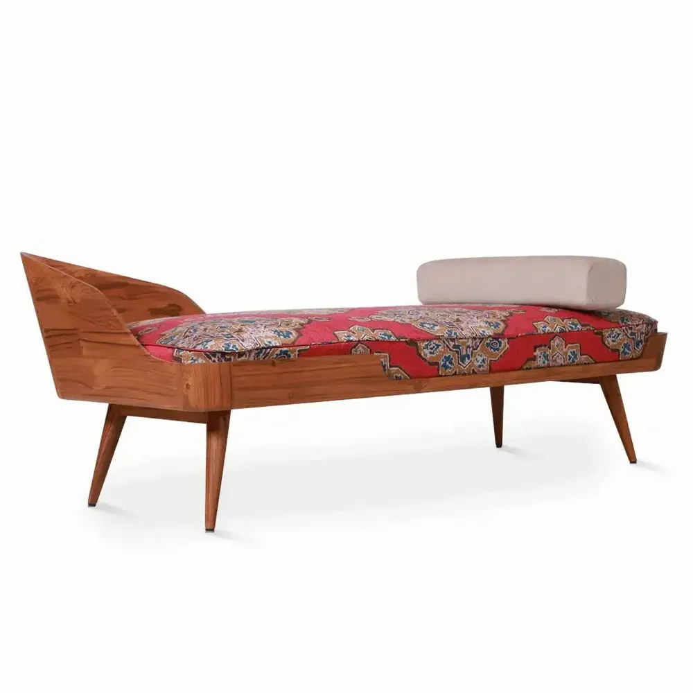 Sofas - Sohva Teakwood Daybed / Diwan - ALANKARAM