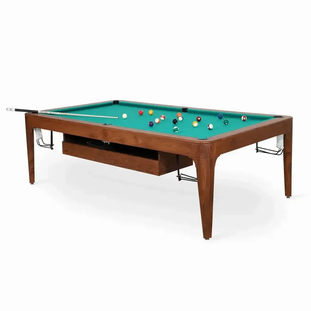 Tableaux - Tepu - Table de billard avec cadre en teck - ALANKARAM
