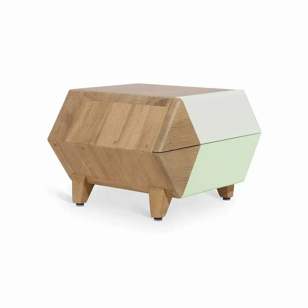 Children's bedrooms - Tipki - Solidwood Bedside Unit - ALANKARAM