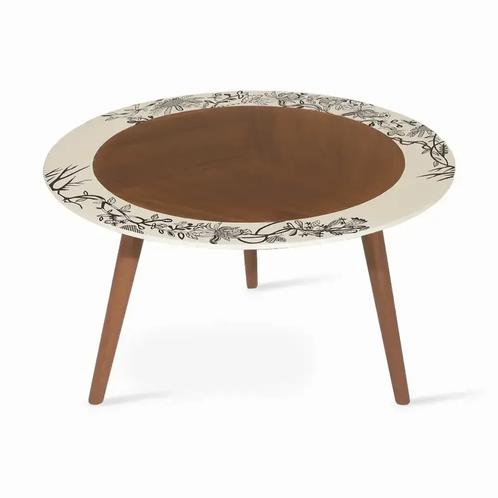 Autres tables  - Tripadi - Table centrale peinte à la main - ALANKARAM