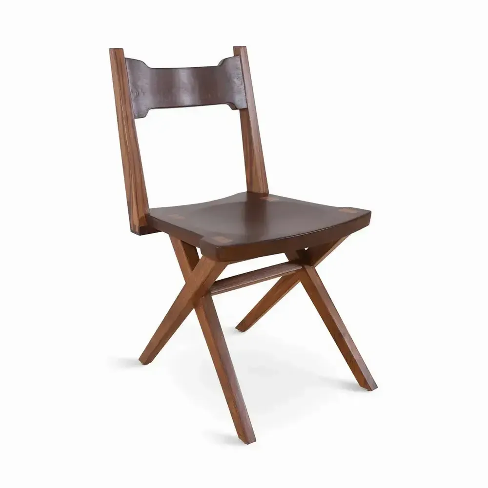 Chairs - Tuai - Teakwood Dining Chair - ALANKARAM