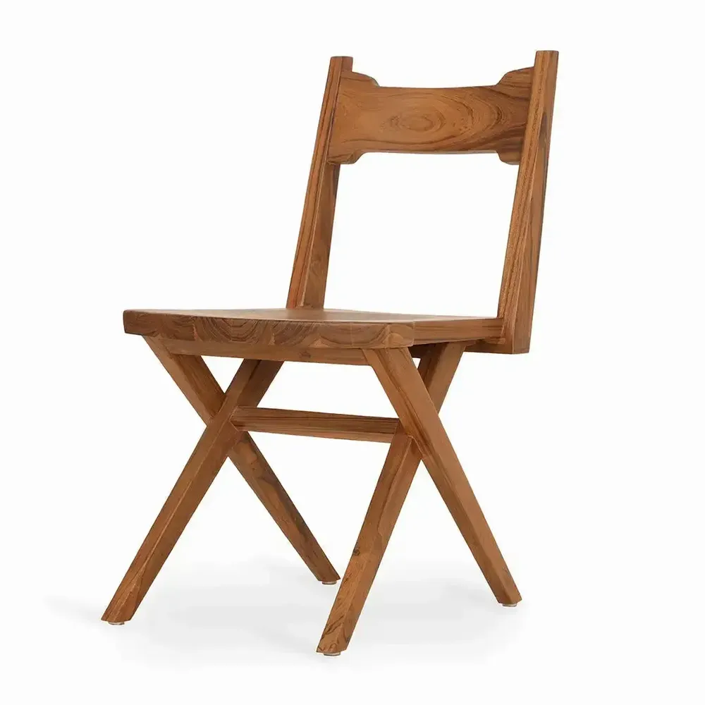 Chairs - Tuai - Teakwood Dining Chair - ALANKARAM
