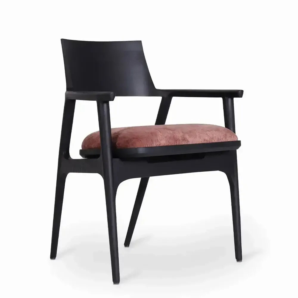 Chaises - Tuettu - Chaise de salle à manger en bois massif - ALANKARAM