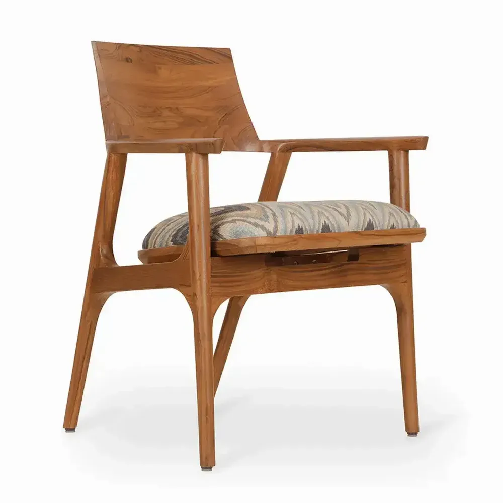 Chaises - Tuettu - Chaise de salle à manger en teck - ALANKARAM