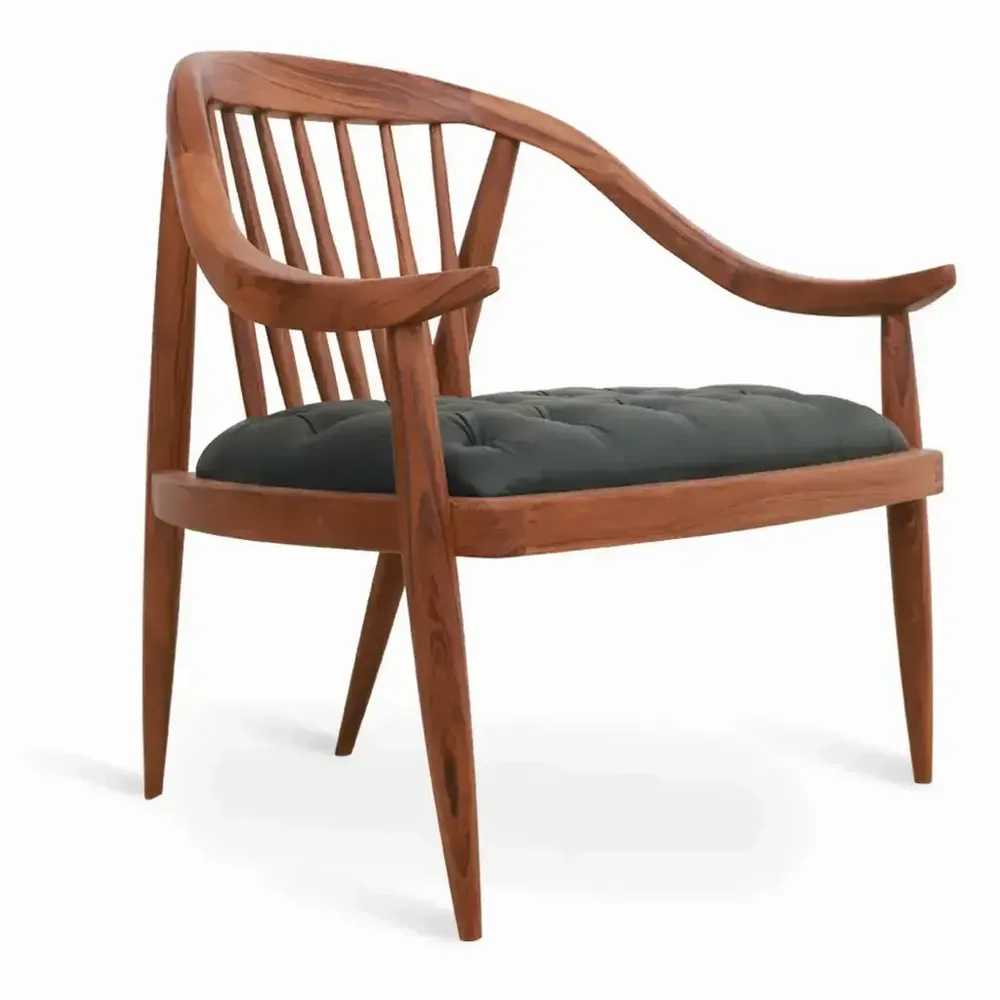 Chaises - Vakra - Chaise longue en teck - ALANKARAM