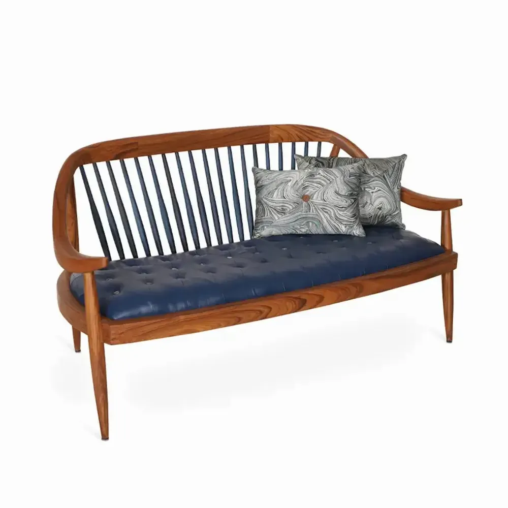 Sofas - Vakra - Two Seater Sofa - ALANKARAM