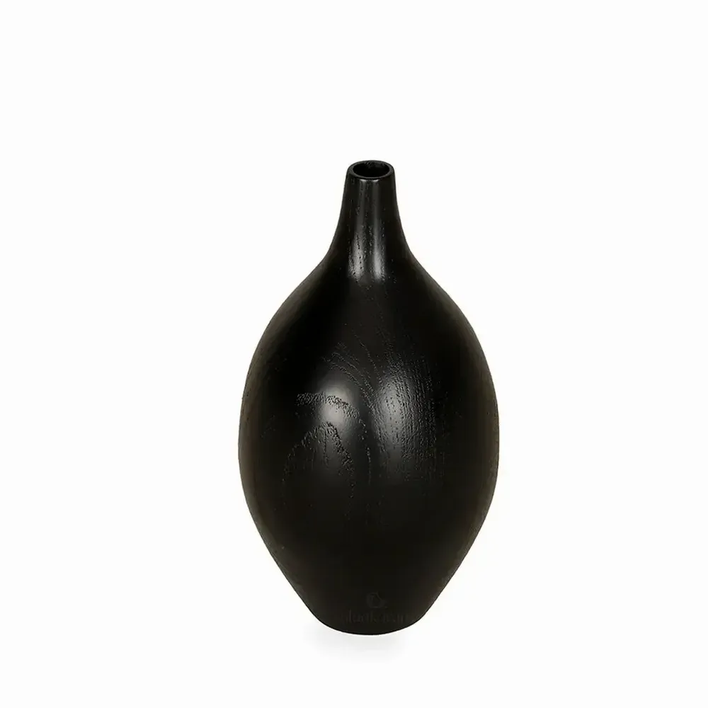 Decorative objects - Vase - The Artisanal Solidwood Accent - ALANKARAM