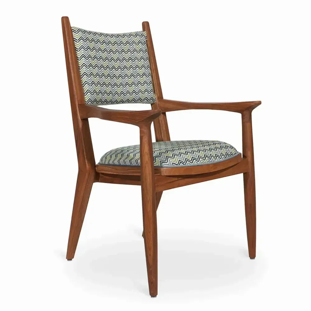 Chairs - Vinil - Dining Chair With Handrest - ALANKARAM