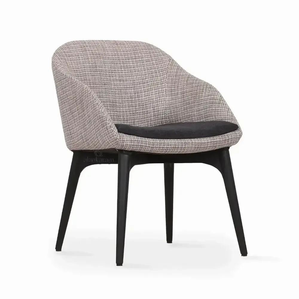 Chaises - Vino - Chaise de salle à manger en bois massif - ALANKARAM