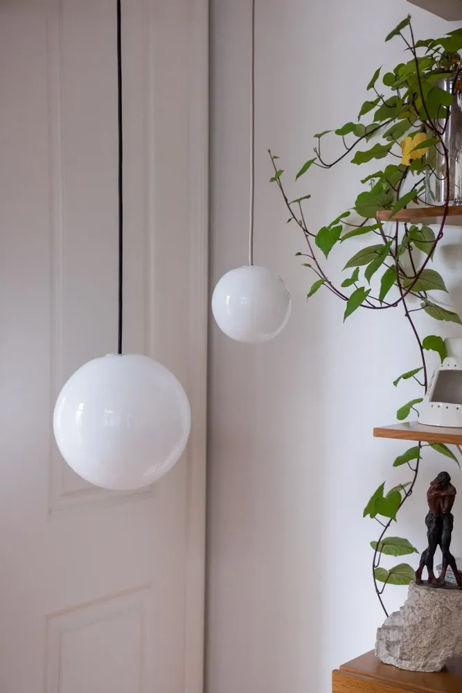 Plafonniers - Lampe BULB à éclairage d'ambiance en forme de sphère en verre - MOR