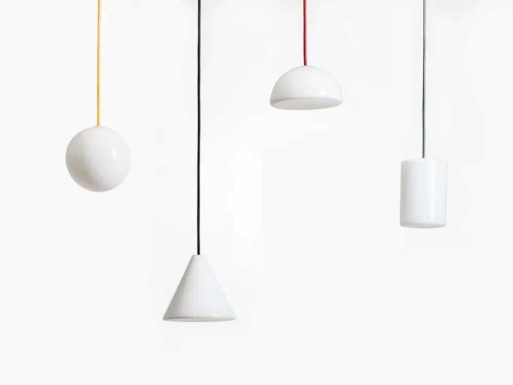 Plafonniers - Ambient Lighting Glass Cone BULB Lamp - MOR