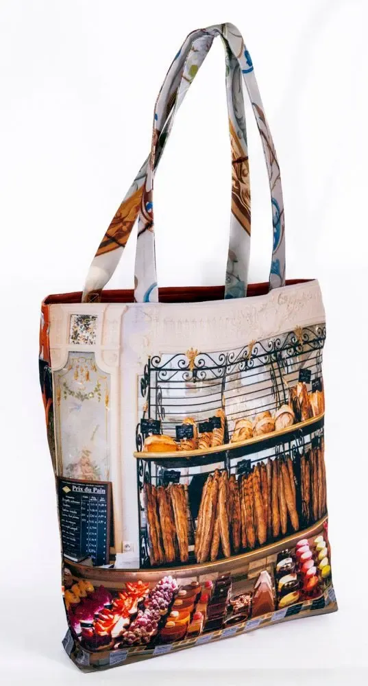 Homewear textile - Tote bag Paris Boulangerie - MARON BOUILLIE
