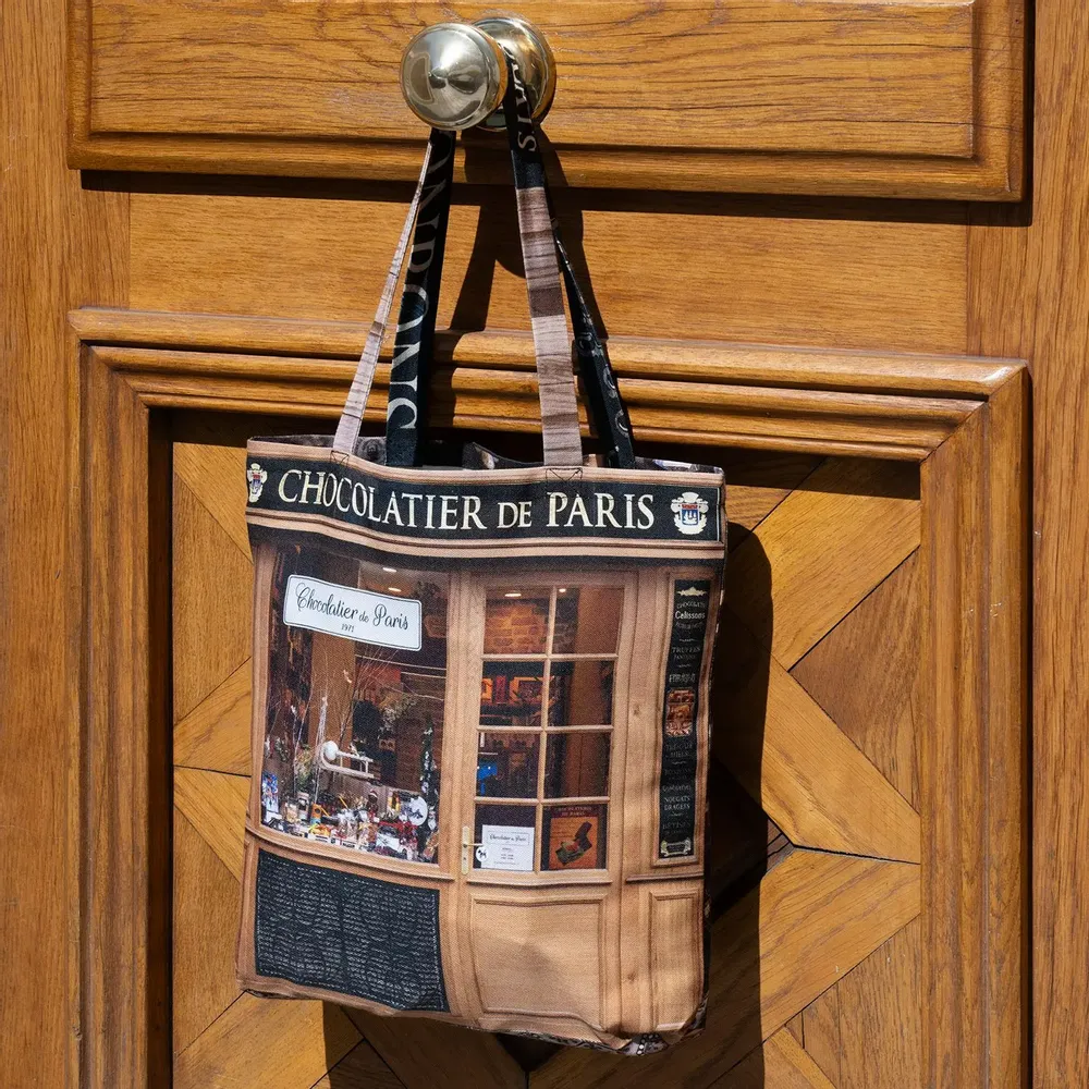 Homewear - Paris Confectionery tote bag - MARON BOUILLIE