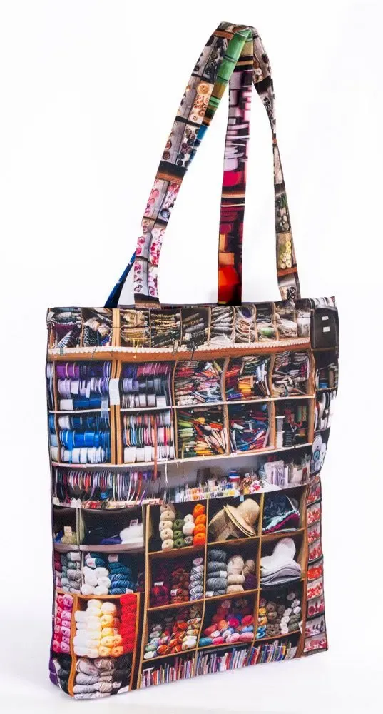 Homewear textile - Tote bag Paris Mode - MARON BOUILLIE