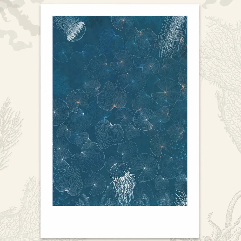 Poster - JELLYFISH #1 - MARIE KAZMIERCZAK