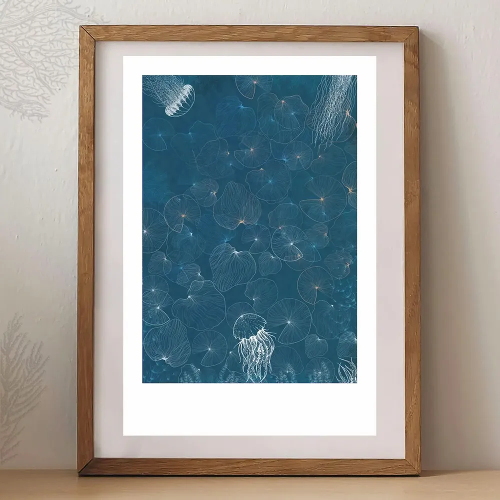 Poster - JELLYFISH #1 - MARIE KAZMIERCZAK