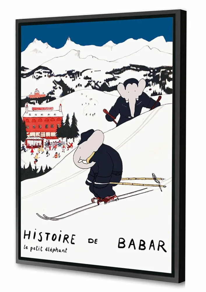 Affiches - Collection BABAR - BLUE SHAKER