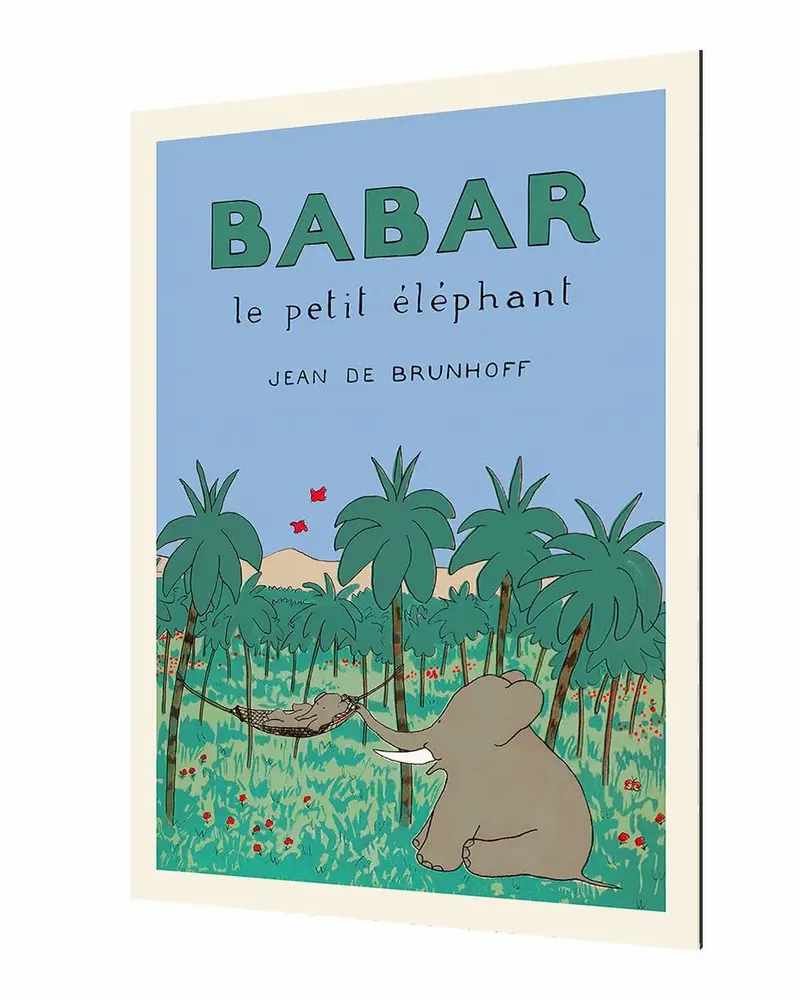 Affiches - Collection BABAR - BLUE SHAKER