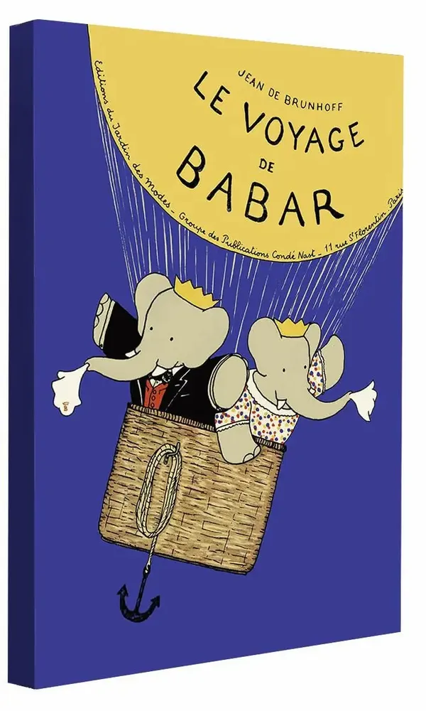 Affiches - Collection BABAR - BLUE SHAKER