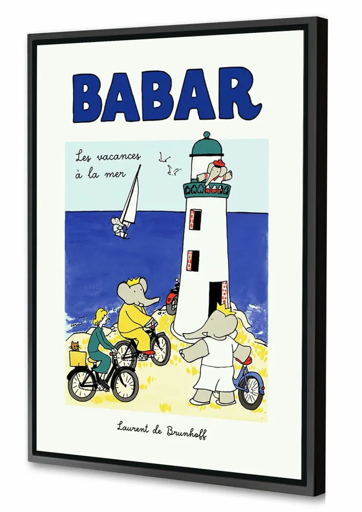 Affiches - Collection BABAR - BLUE SHAKER