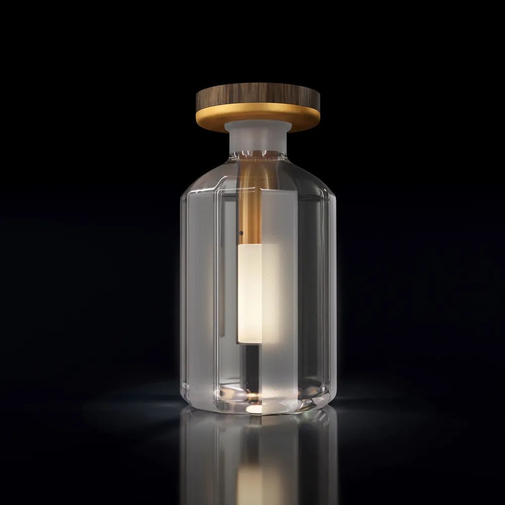 Lampes de table - Lampe & Carafe d'Ambiance Modèle 2.0 "Antoine" - SOLENTRA BY  ISOLA