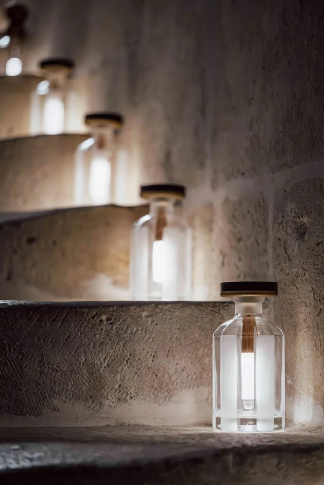 Lampes de table - Lampe & Carafe d'Ambiance Modèle 2.0 "Antoine" - SOLENTRA BY  ISOLA
