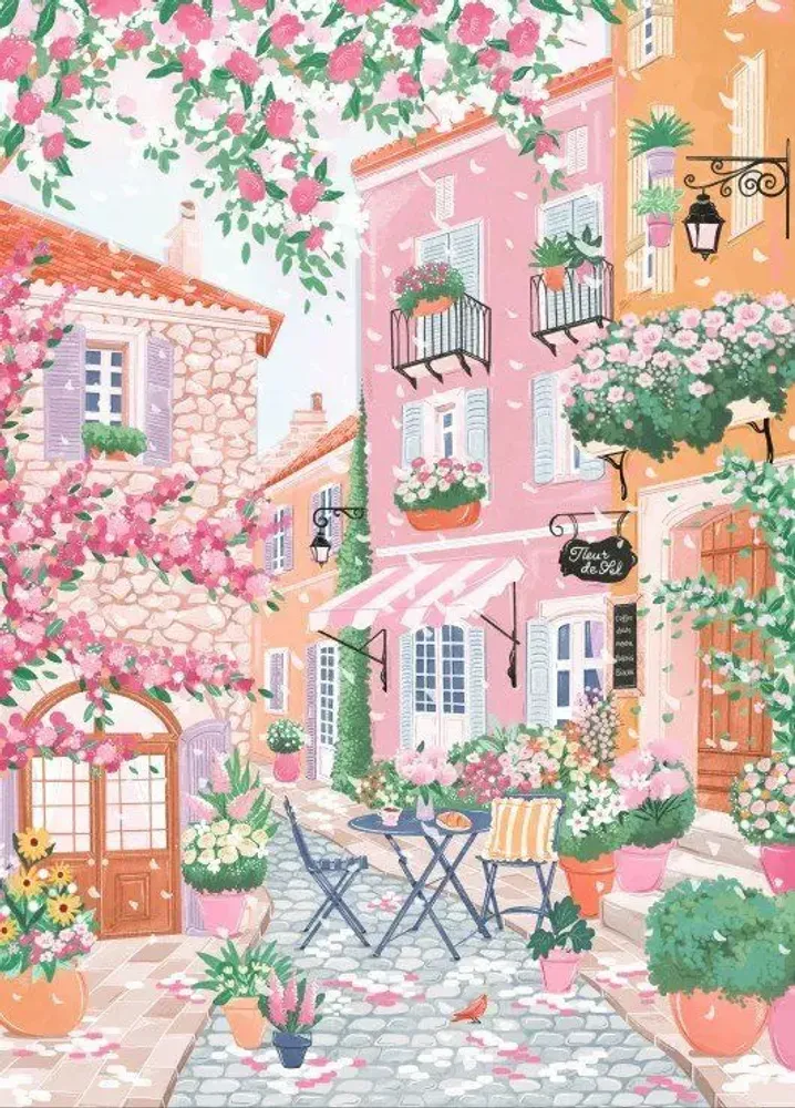 Autres décorations murales - Pieces & Peace - Puzzle 1500 Pièces - Sud de la France - PIECES&PEACE / HACHETTE PUZZLE