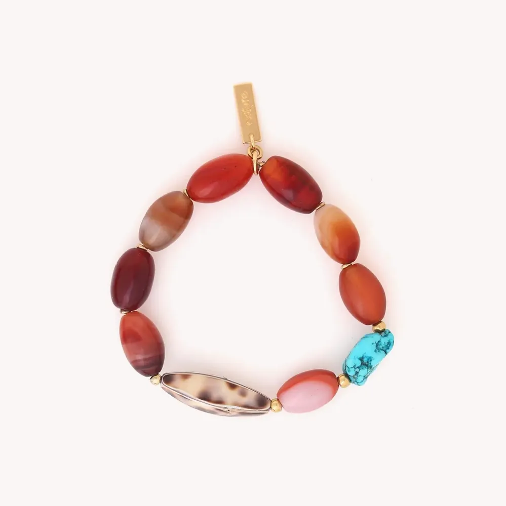 Jewelry - Small agate stretch bracelet – SURABAYA - NATURE BIJOUX