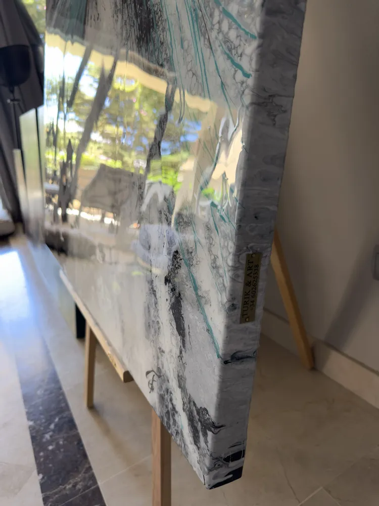 Tableaux - Peinture acrylique en résine « Crescendo ». - TURIK&ART (KSENIIA TURIK)