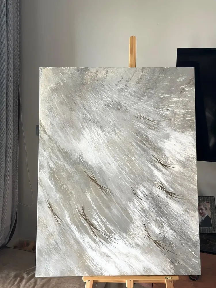 Paintings - Acrylic Resin Painting "Aurum of the Air" - TURIK&ART (KSENIIA TURIK)