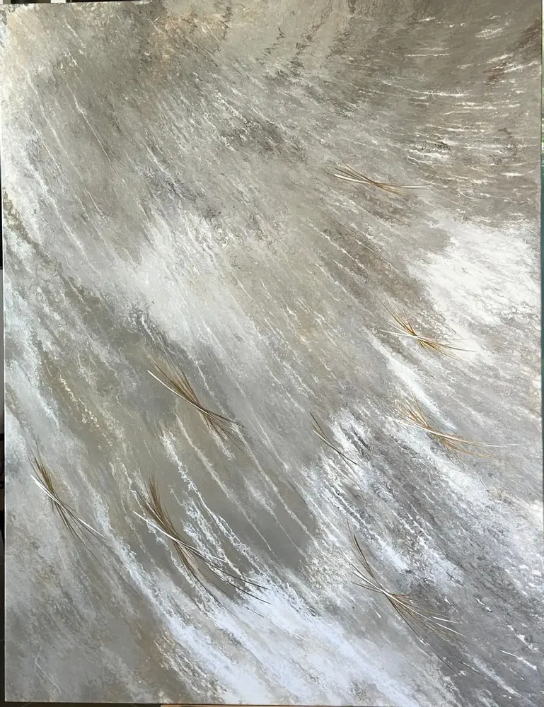 Paintings - Acrylic Resin Painting "Aurum of the Air" - TURIK&ART (KSENIIA TURIK)