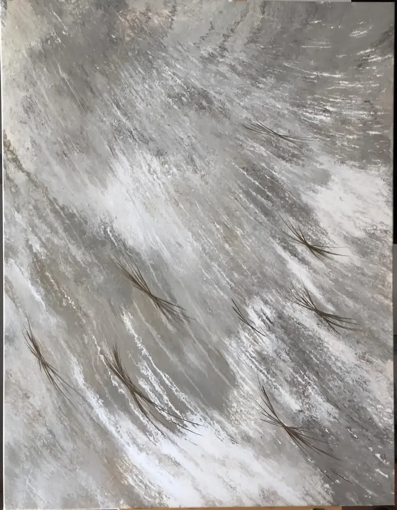 Paintings - Acrylic Resin Painting "Aurum of the Air" - TURIK&ART (KSENIIA TURIK)