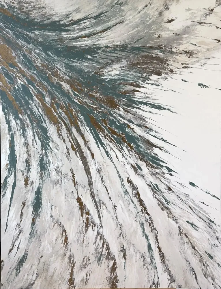 Paintings - Acrilic Resin Painting .Le Caprice de François - TURIK&ART (KSENIIA TURIK)