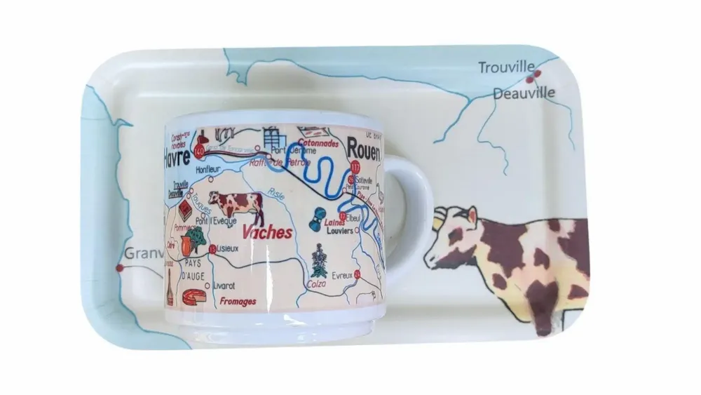 Accessoires thé et café - PLATEAUX ET MUGS VOUS AIMEREZ LA GEO - ZARALOBO