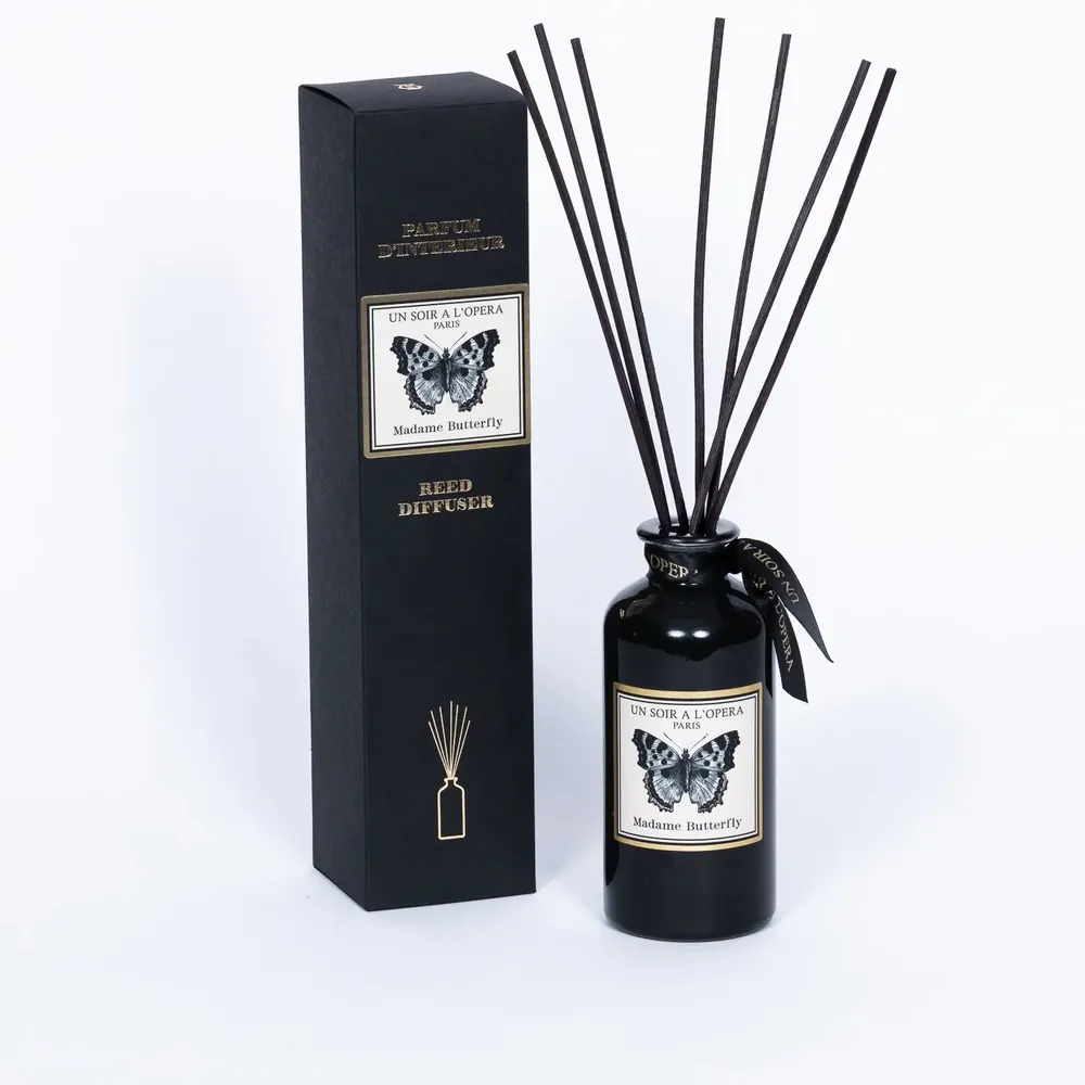 Objets de décoration - MADAME BUTTERFLY - DIFFUSEUR DE PARFUM D'INTERIEUR - 700ML - UN SOIR A L'OPERA