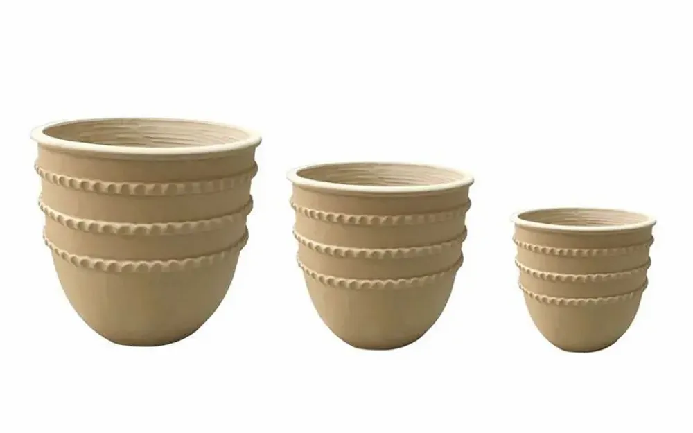 Outdoor decorative accessories - Ceramic pot Big Size - GUADARTE