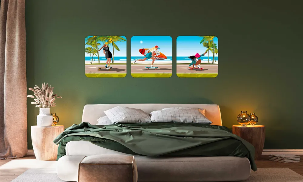 Tableaux - TABLEAU DÉCORATION INTÉRIEUR - BLACKPEUF