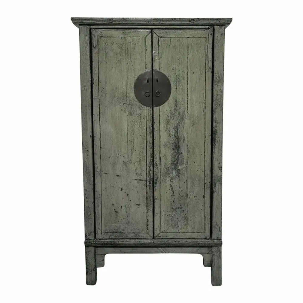 Wardrobe - Old and unique lacquered high cabinet - PAGODA INTERNATIONAL
