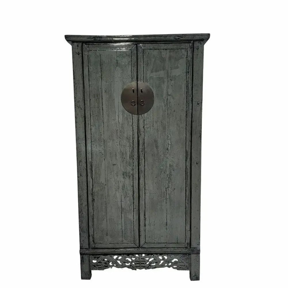 Wardrobe - Old and unique lacquered high cabinet - PAGODA INTERNATIONAL