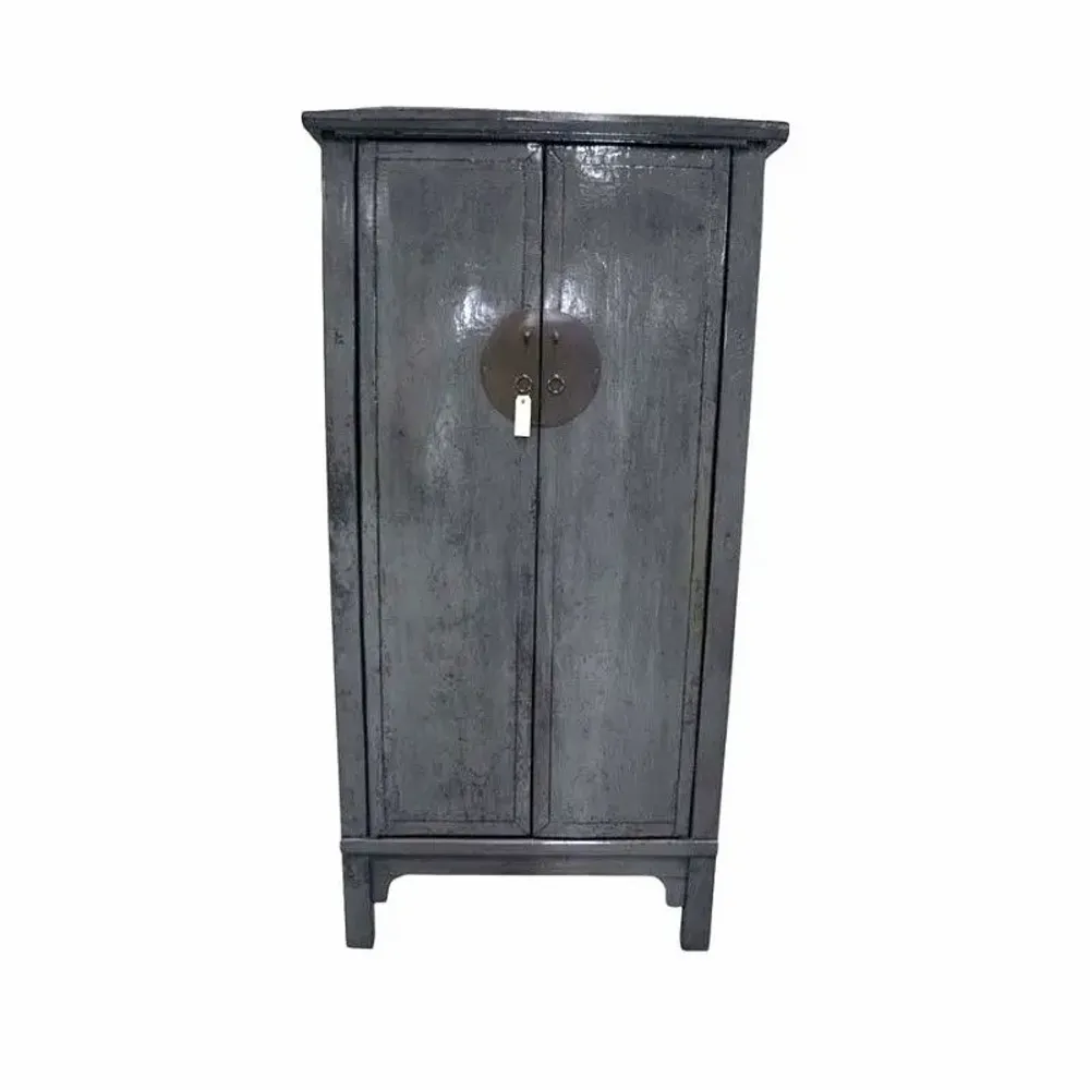 Wardrobe - Old and unique lacquered high cabinet - PAGODA INTERNATIONAL