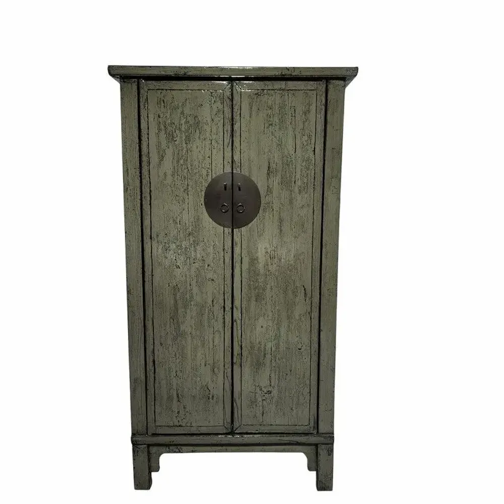 Wardrobe - Old and unique lacquered high cabinet - PAGODA INTERNATIONAL