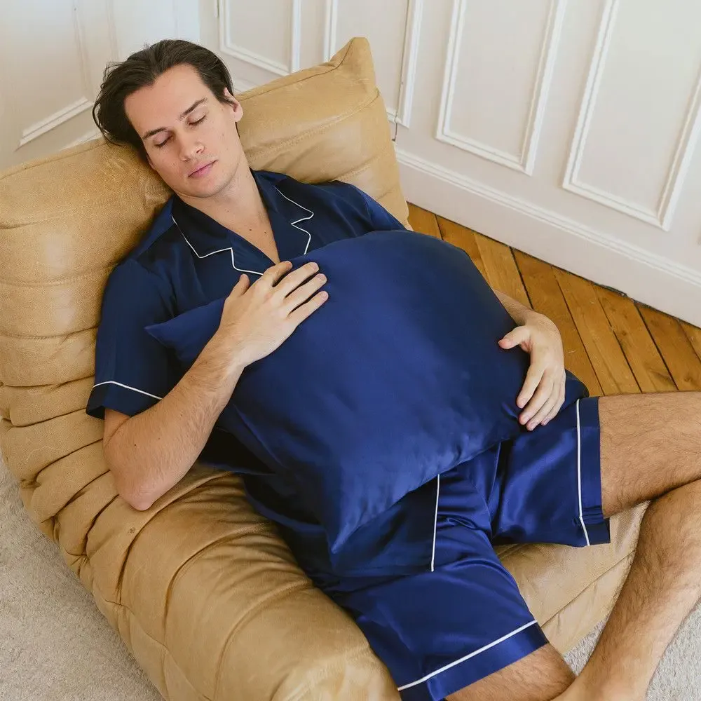Linge de lit - Taie en 100% soie 22 mommes - QUÊTE DE SOIE