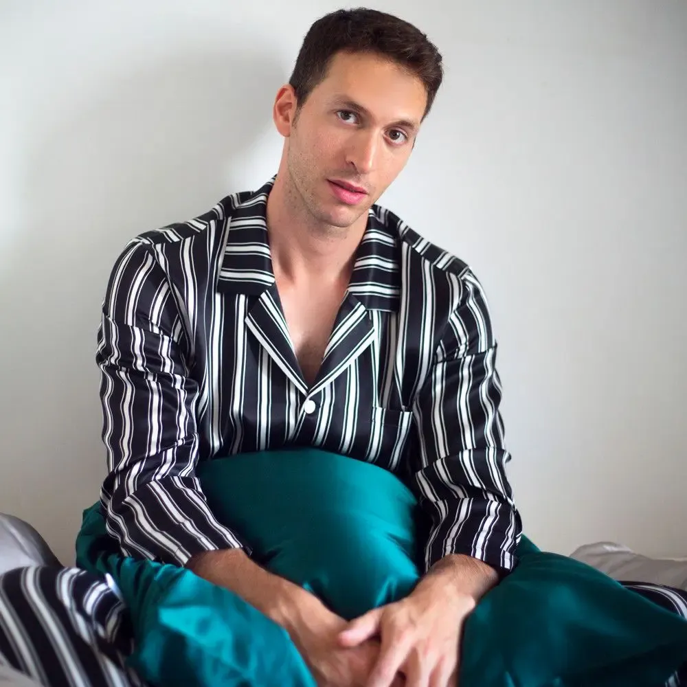Linge de lit - Taie en 100% soie 22 mommes - QUÊTE DE SOIE