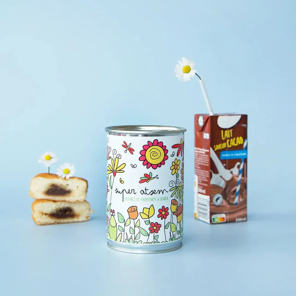 Cadeaux - Kit à semer "Super atsem" Fabriqué en France - MAUVAISES GRAINES